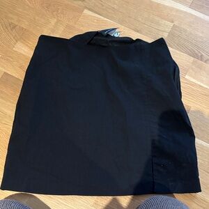 ASOS Black Bodycon mini Skirt with slit